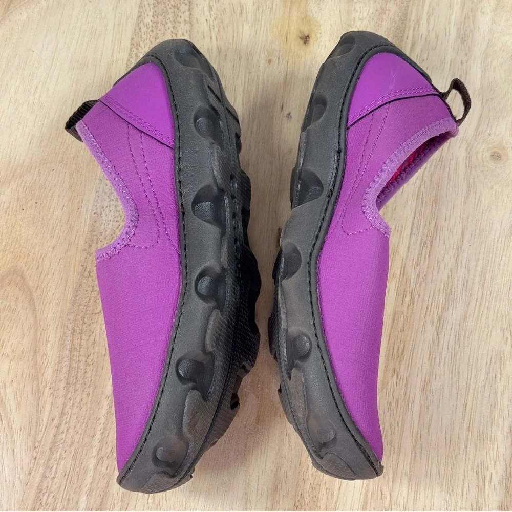 Crocs Busy Day Stretch Skimmer Slip‎ On Flat Pink Size 4 Women 2 Girls